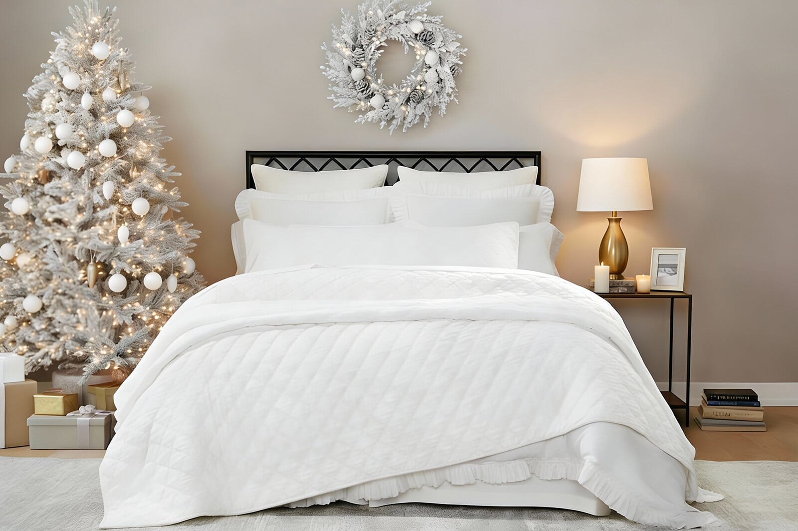 Christmas Bedding decor ideas that never go out of style - Orchids Lux Home