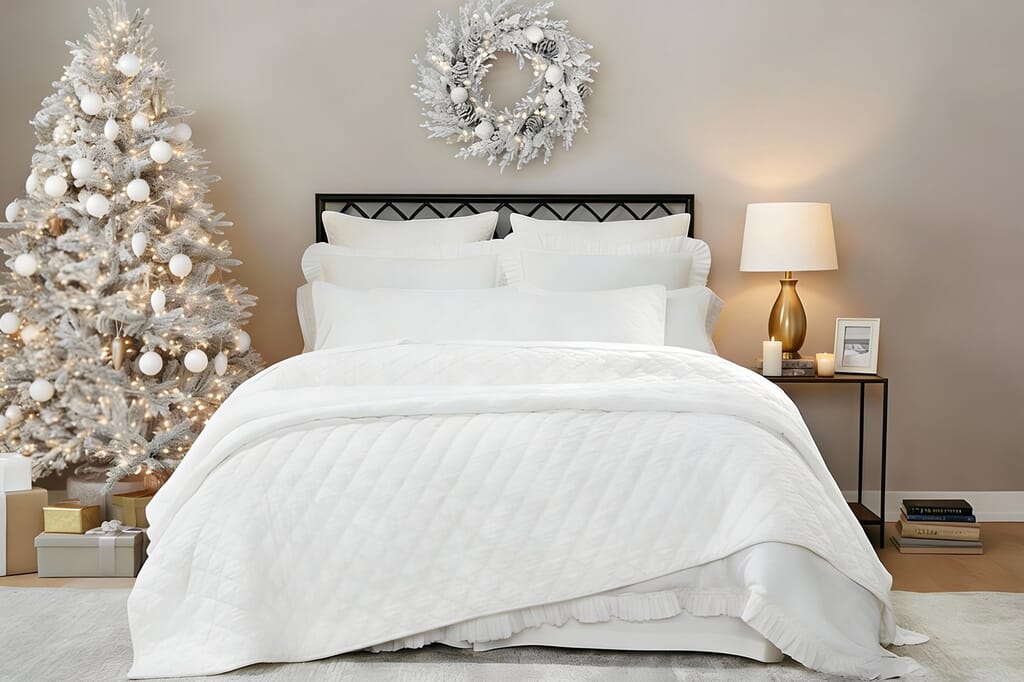 Christmas Bedding decor ideas that never go out of style - Orchids Lux Home Christmas Bedding decor ideas that never go out of style - Orchids Lux Home