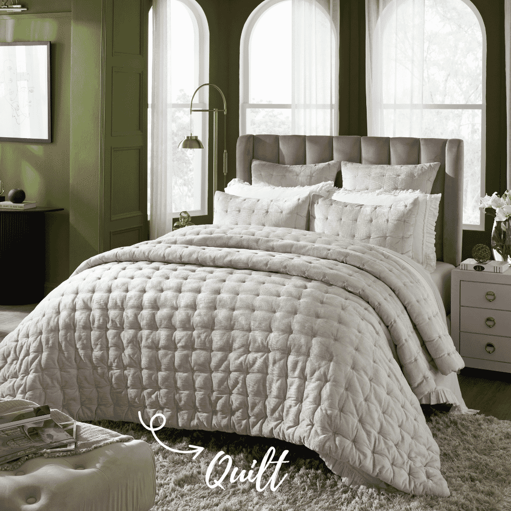 The Final Layer: Styling with Luxury Quilts and Coverlets - Orchids Lux Home The Final Layer: Styling with Luxury Quilts and Coverlets - Orchids Lux Home
