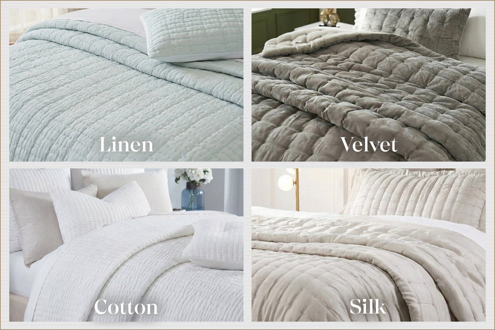 The Anatomy of a Premium Quilt: A Modern Essential for a Perfectly Layered Bed - Orchids Lux Home