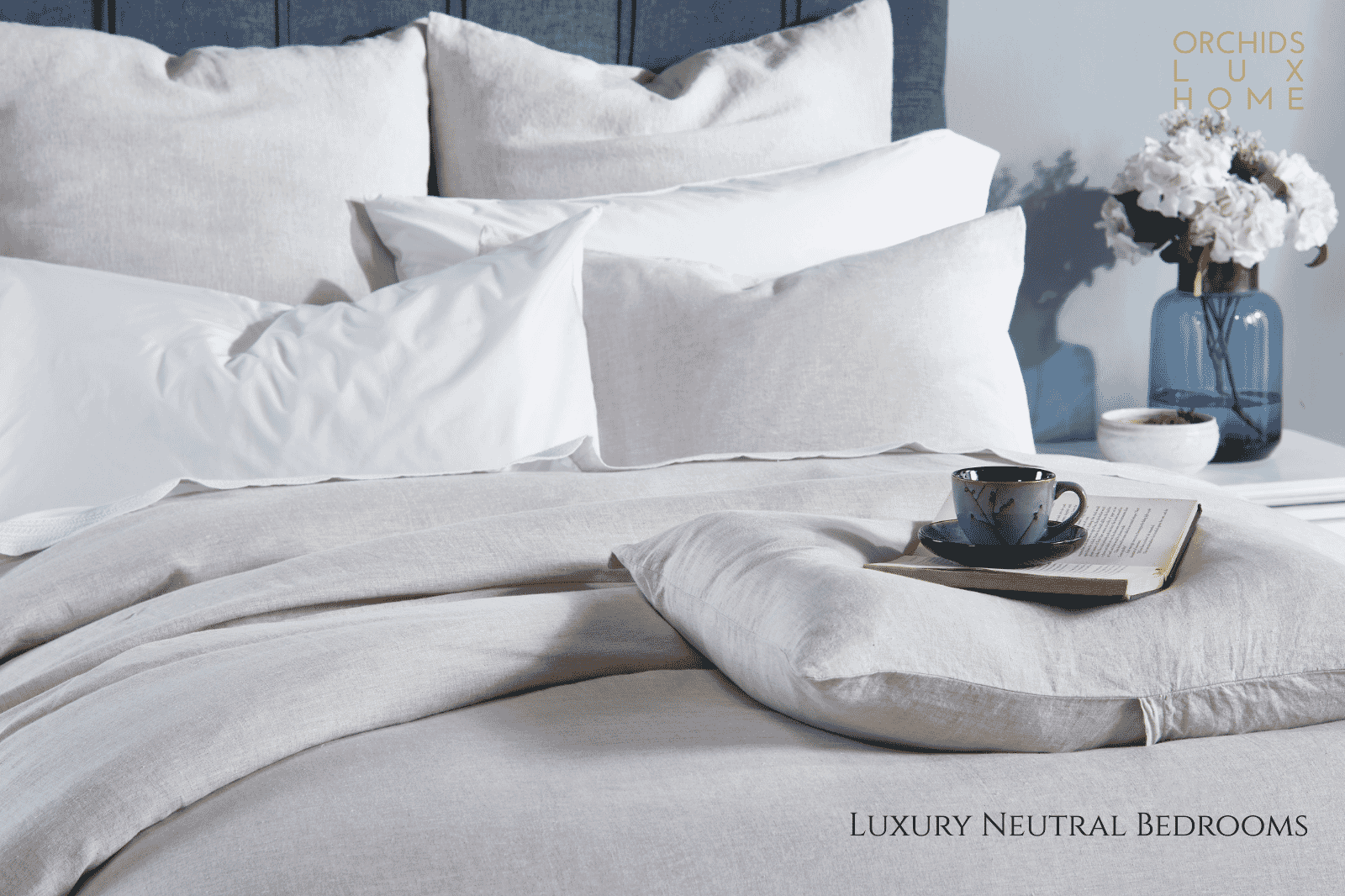 luxury neutral bedroom