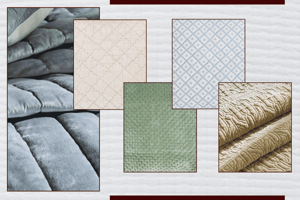 Orchids Lux Home v/s Others | Why OLH is the best choice for Retailers for Luxury Bedding - Orchids Lux Home Orchids Lux Home review showcasing quilted, stitched, patterned, and textured bedding designs in varied colors.