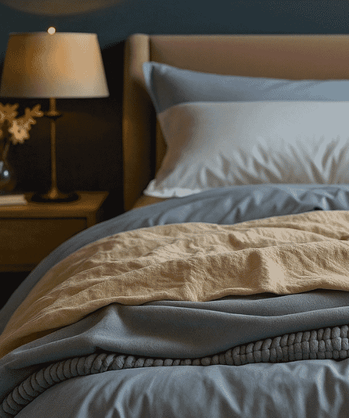 textured bedding