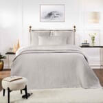 Lucy Pick Stitch Silk Coverlet Lucy Pick Stitch Silk Coverlet