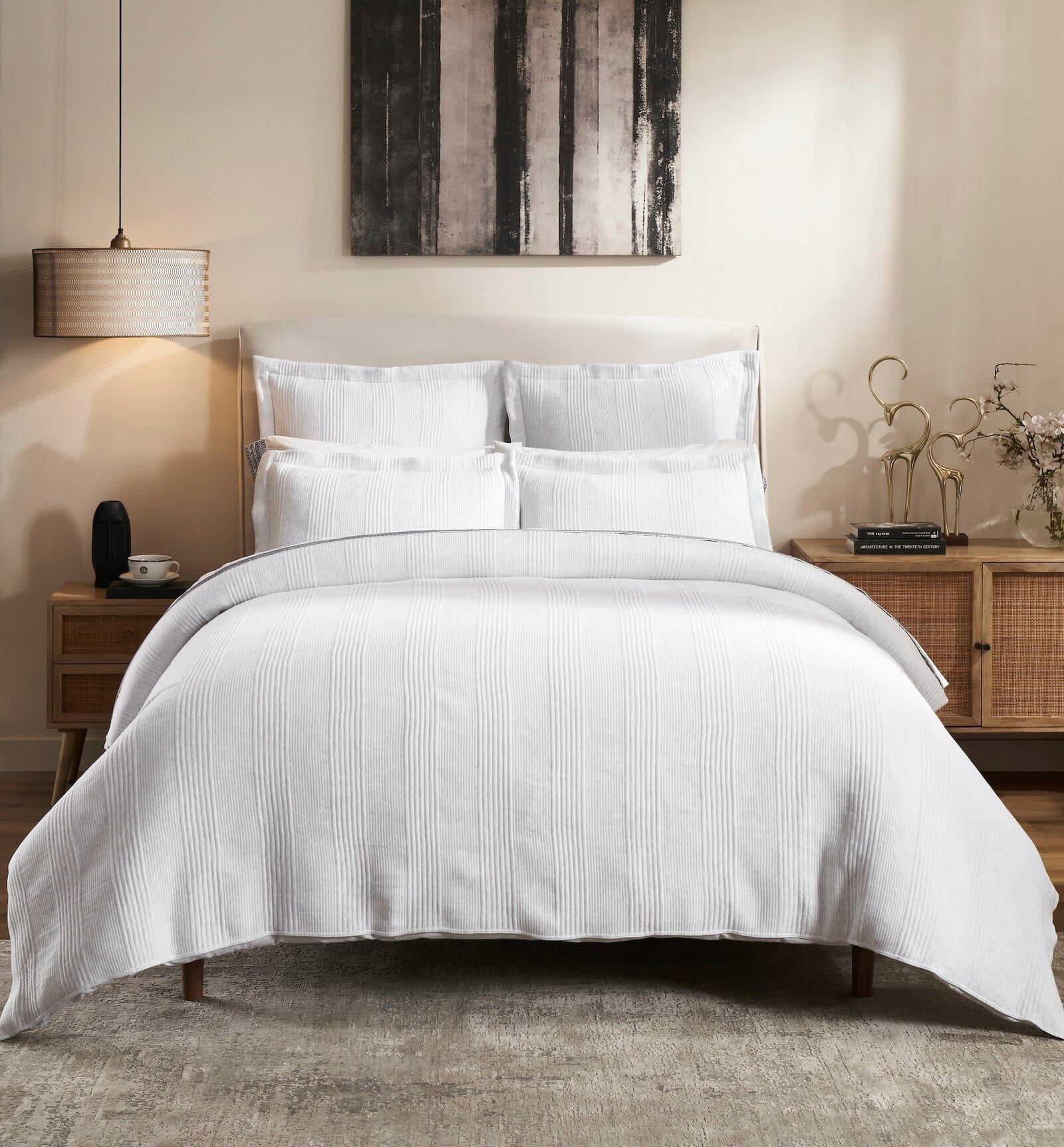 Savoy Quilted Jersey Duvet Cover