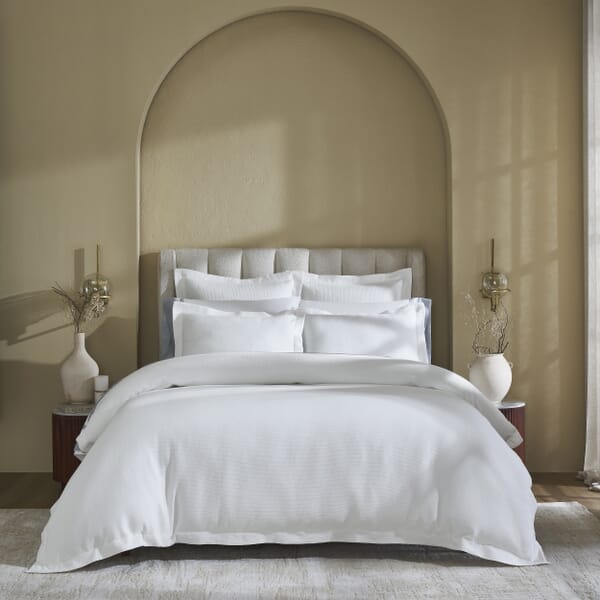 Vienna Texture Cotton Duvet Swatch - Orchids Lux Home