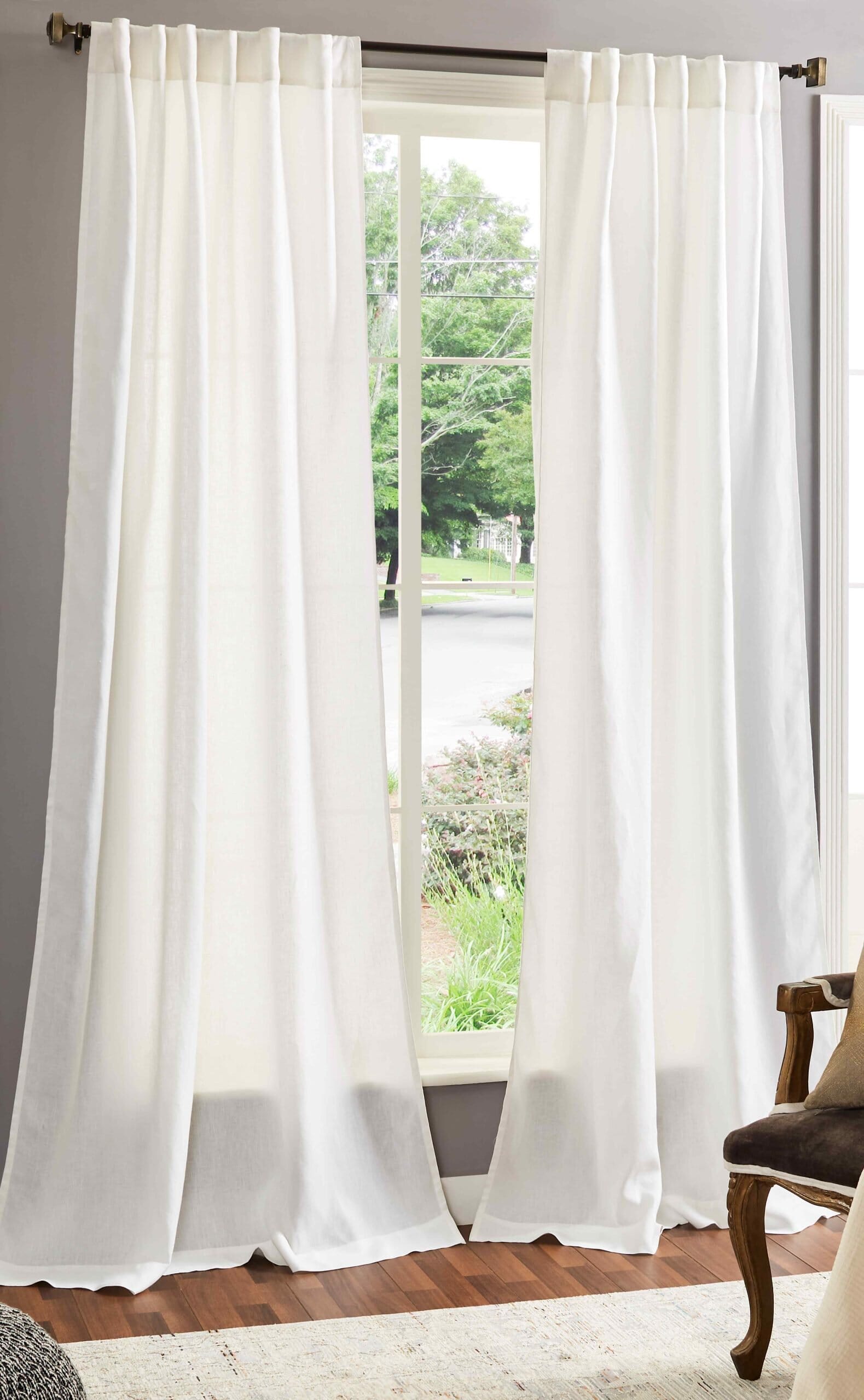 Hampton European Linen Drapes