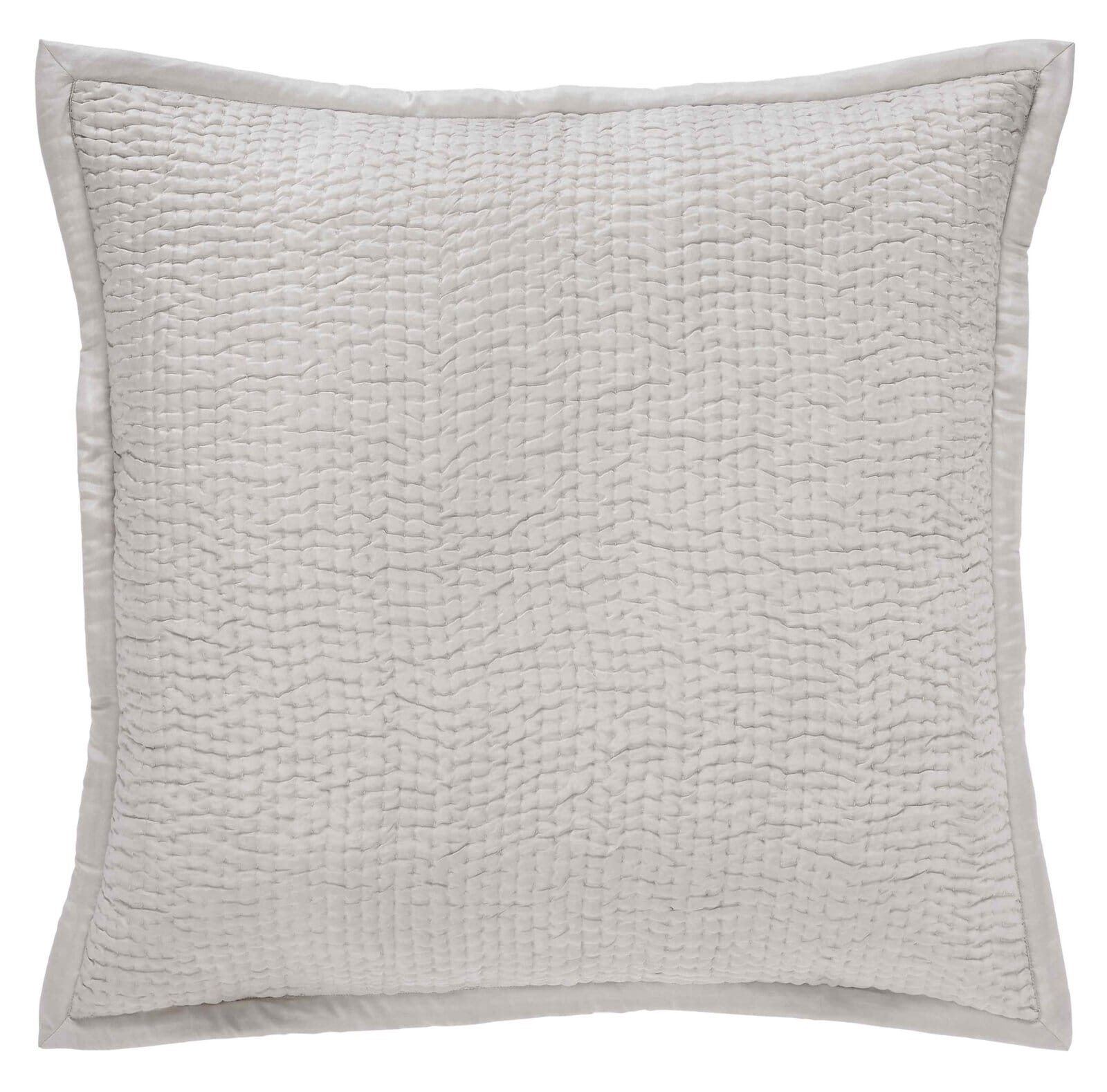 Lucy Pick Stitch Silk Coverlet Sham