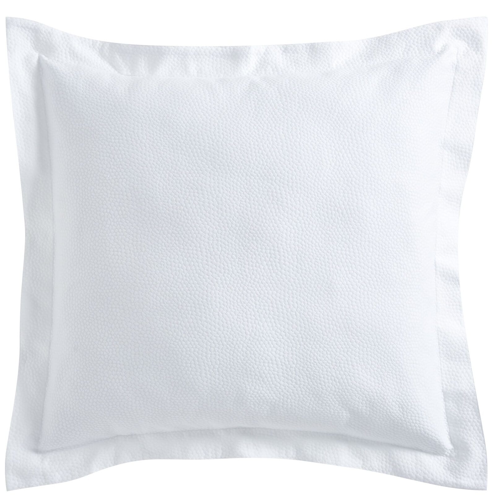 Olive Matelasse Cotton Coverlet Sham