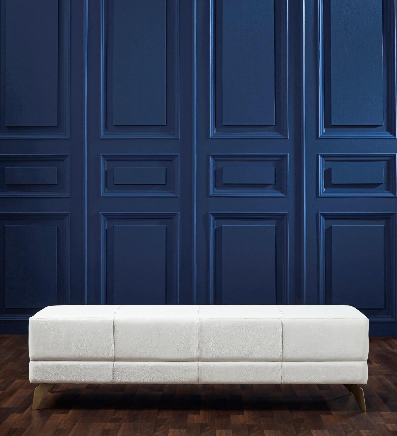 Berkeley End-Of-Day Leather Bench