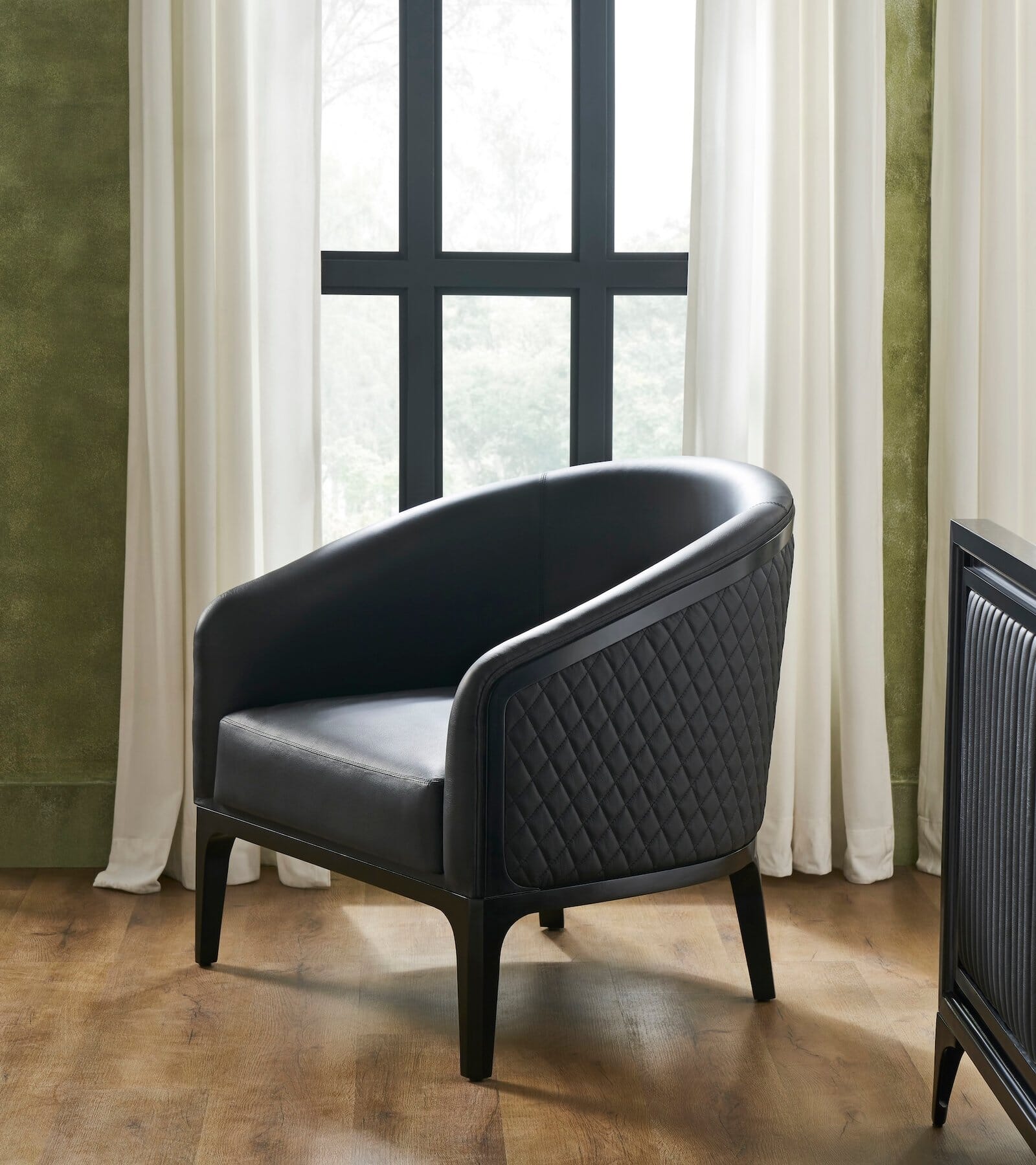 Edward Leather Lounge Chair