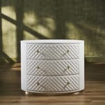 Harvard Three Drawer Leather Chest Harvard Three Drawer Leather Chest