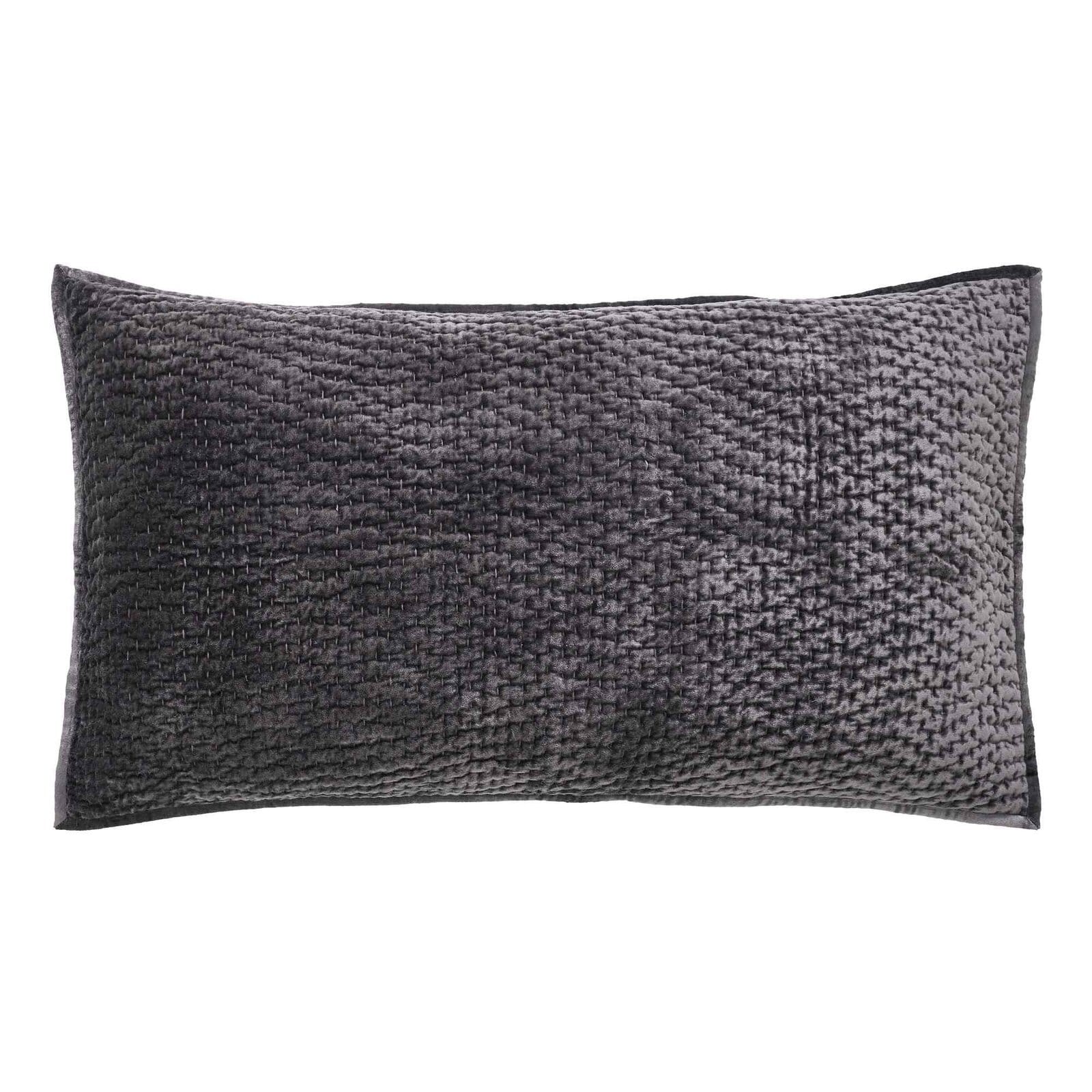 Laguna Pick Stitch Velvet Coverlet Sham