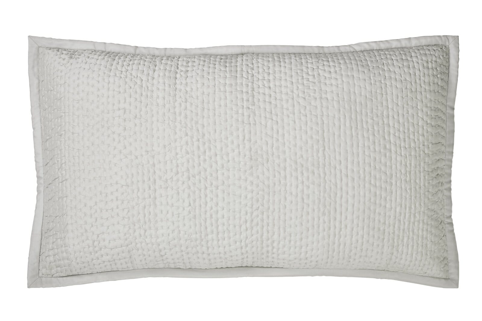 Lucy Pick Stitch Silk Coverlet Sham