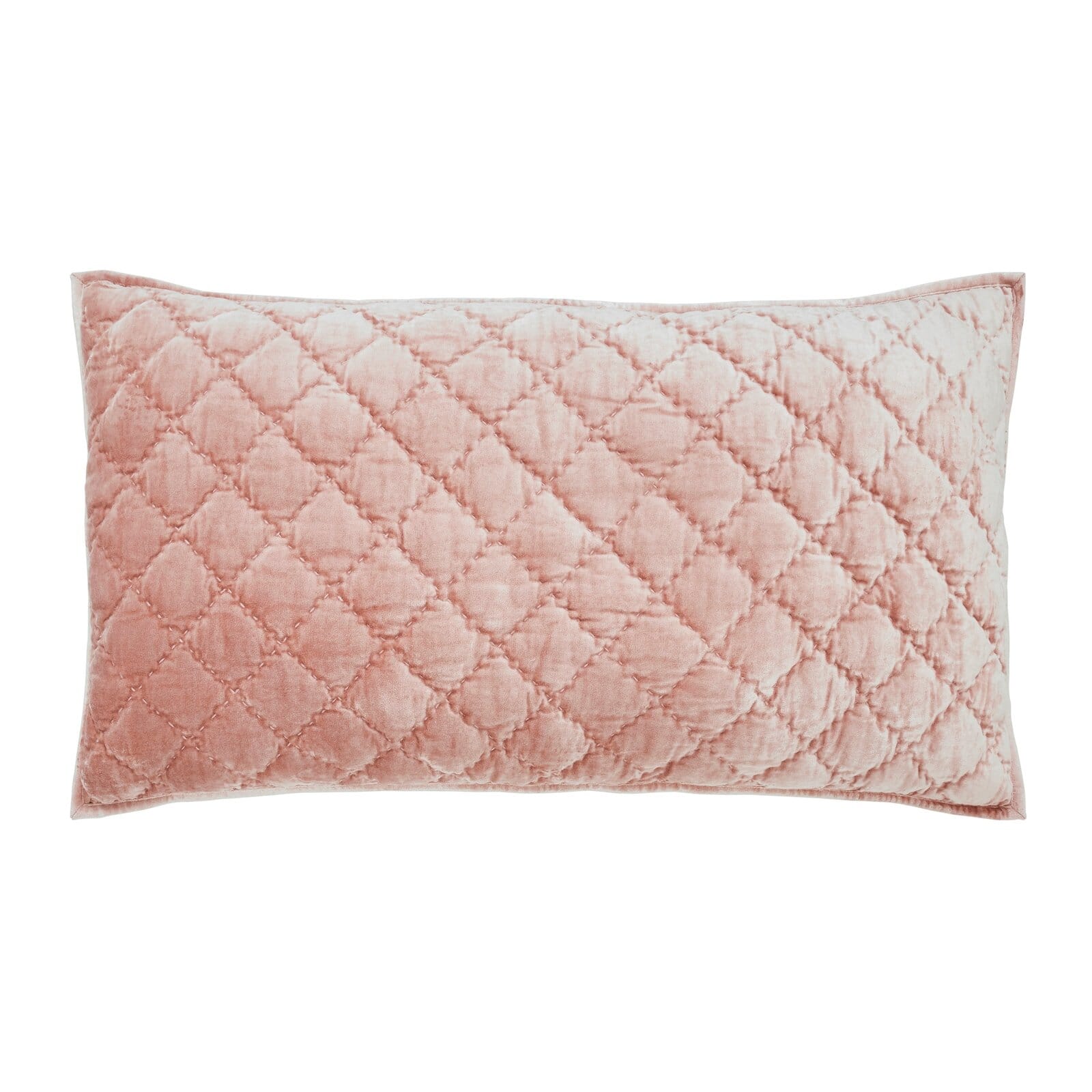 Clermont Diamond Velvet Quilt Sham