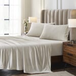Halston Melange Jersey Sheet Set Halston Melange Jersey Sheet Set