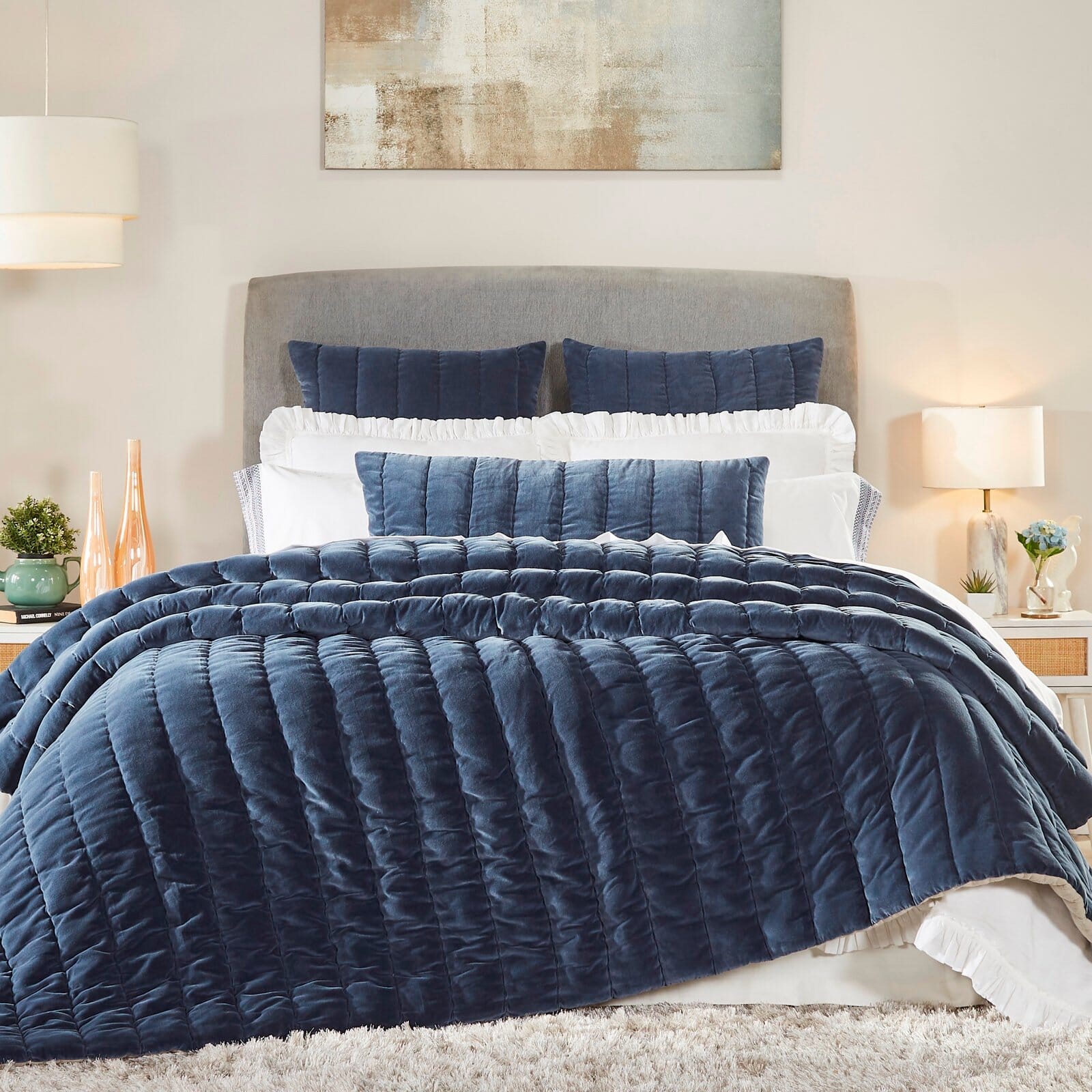 Albany Cotton Velvet Quilt