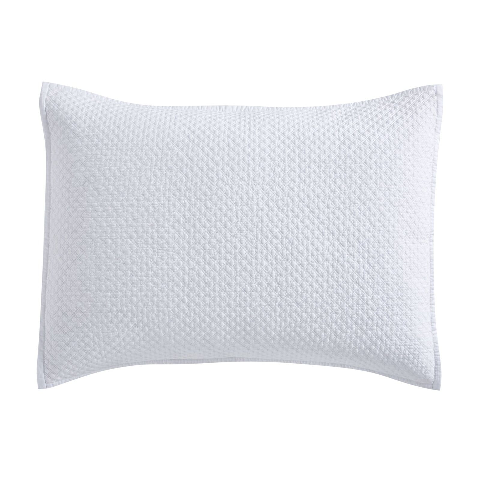 Velentina Diamond Quilted Sateen Coverlet Sham