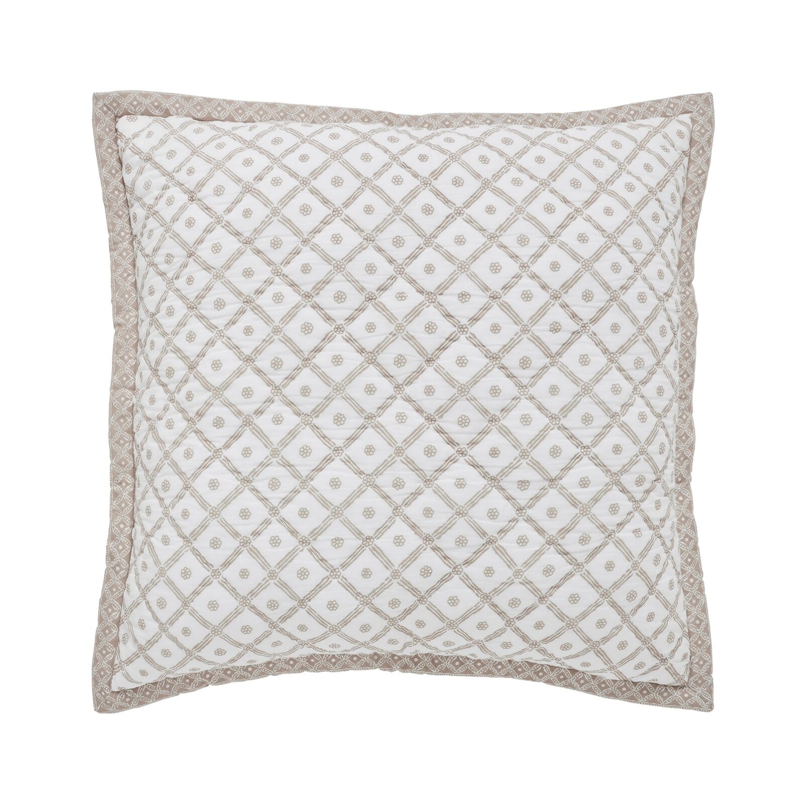 Bliss Printed Cotton Quilted Quilt Sham