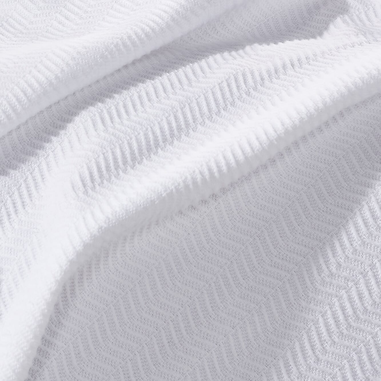 Riviera Chevron Cotton Blanket Swatch