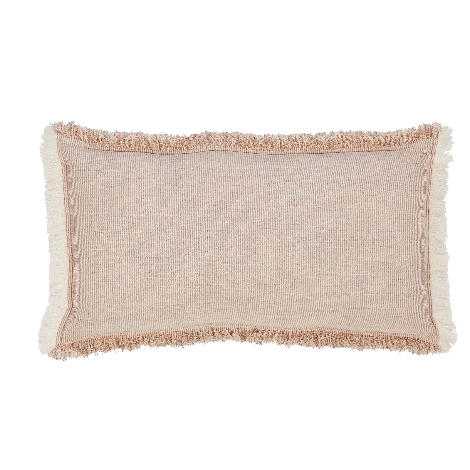 Monroe Cotton Fringe Blanket Deco Pillow
